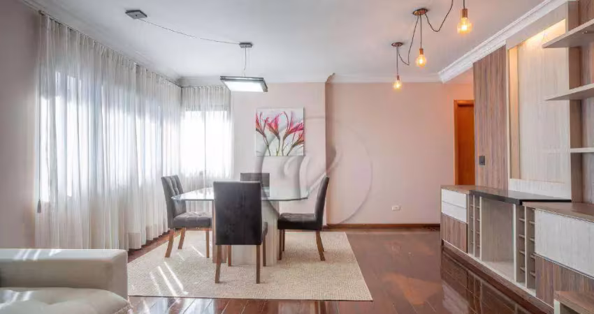 Apartamento com 4 dormitórios para alugar, 135 m² por r$ 7.575,00/mês - jardim - santo andré/sp