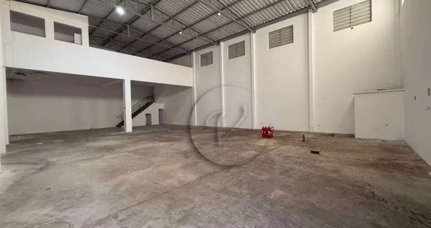 Galpão para alugar, 450 m² por r$ 16.000,00/mês - utinga - santo andré/sp