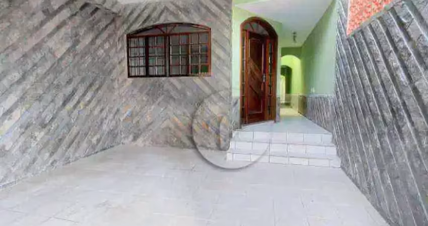 Sobrado com 3 dormitórios à venda, 169 m² por r$ 695.000,00 - vila valparaíso - santo andré/sp