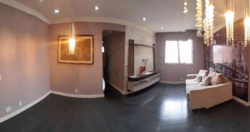 Apartamento com 3 dormitórios à venda, 63 m² por r$ 350.000,00 - parque marajoara - santo andré/sp