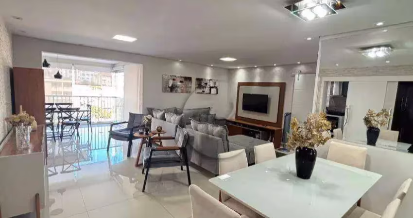 Apartamento com 3 dormitórios à venda, 125 m² por r$ 1.470.000,00 - campestre - santo andré/sp