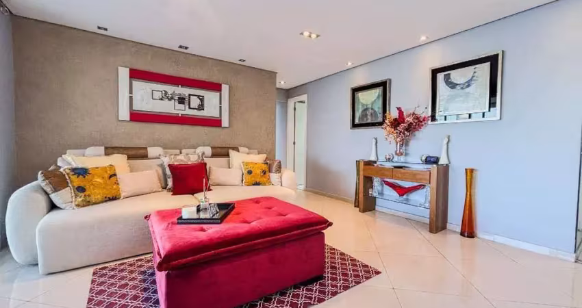 Apartamento de alto padrão à venda | 4 dormitórios | 3 suítes | 4 vagas | condomínio ventura – bairro jardim, santo andré/sp