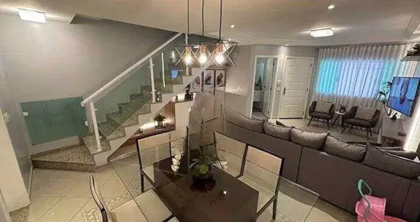 Sobrado com 3 dormitórios à venda, 178 m² - vila alpina - santo andré/sp