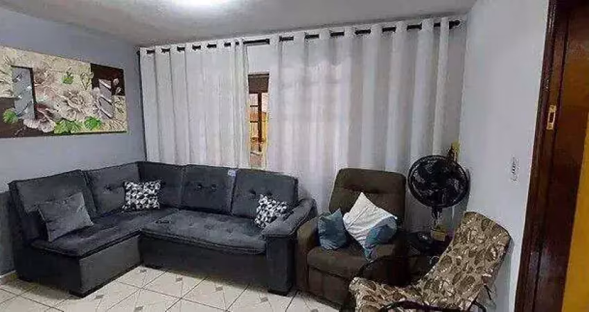 Sobrado à venda, 3 quartos, 2 vagas, vila camilópolis - santo andré/sp