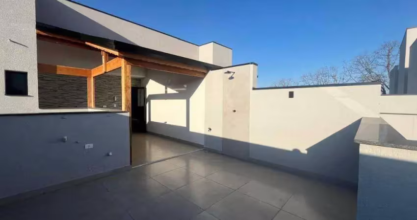 Cobertura com 2 dormitórios à venda, 78 m² por r$ 439.000,00 - jardim das maravilhas - santo andré/sp