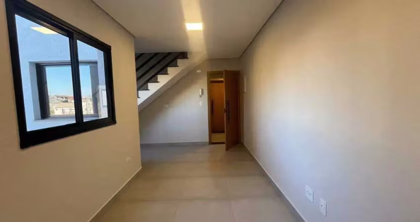 Cobertura com 2 dormitórios à venda, 78 m² por r$ 419.000,00 - jardim das maravilhas - santo andré/sp