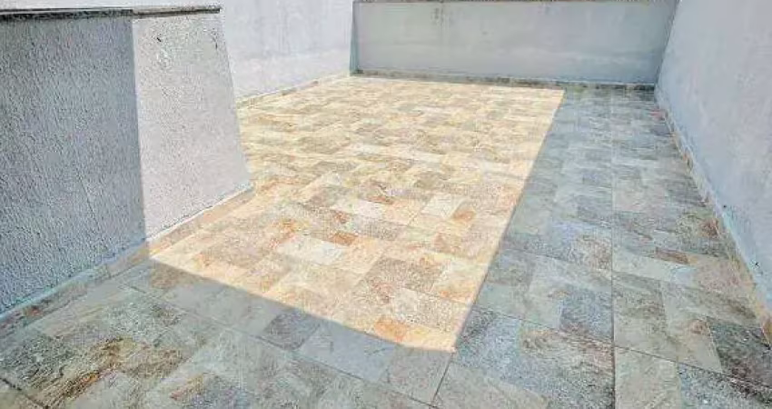 Cobertura com 2 dormitórios à venda, 38 m² por r$ 380.000,00 - parque das nações - santo andré/sp