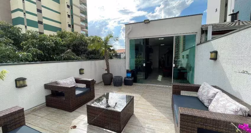 Cobertura com 134 m² a venda de porteira fechada na vila valparaiso