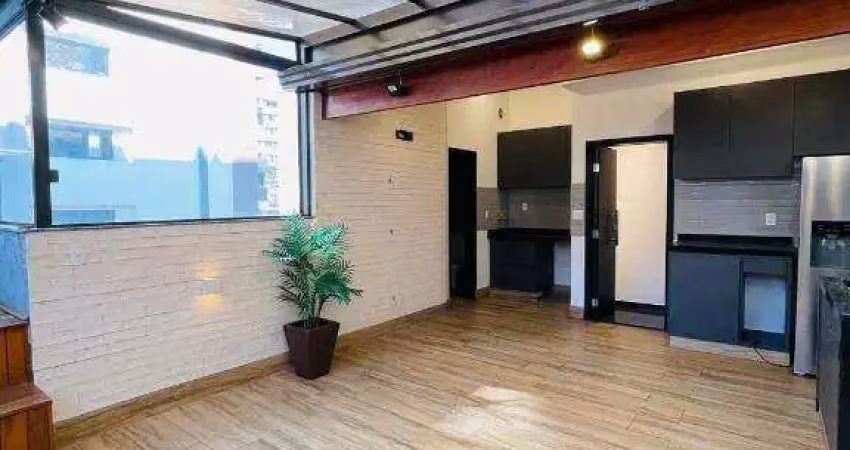 Cobertura com 2 dormitórios à venda, 100 m² por r$ 679.000,00 - vila bastos - santo andré/sp