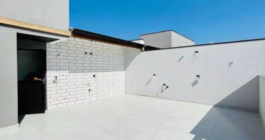 Apartamento triplex com 2 dormitórios à venda, 105 m² por r$ 550.000,00 - vila homero thon - santo andré/sp