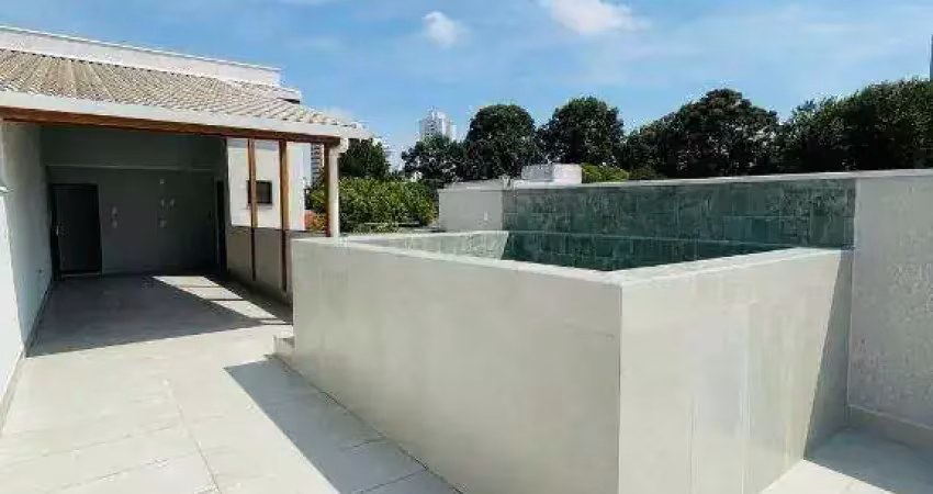 Cobertura com 3 dormitórios à venda, 140 m² por r$ 899.000,00 - jardim bela vista - santo andré/sp