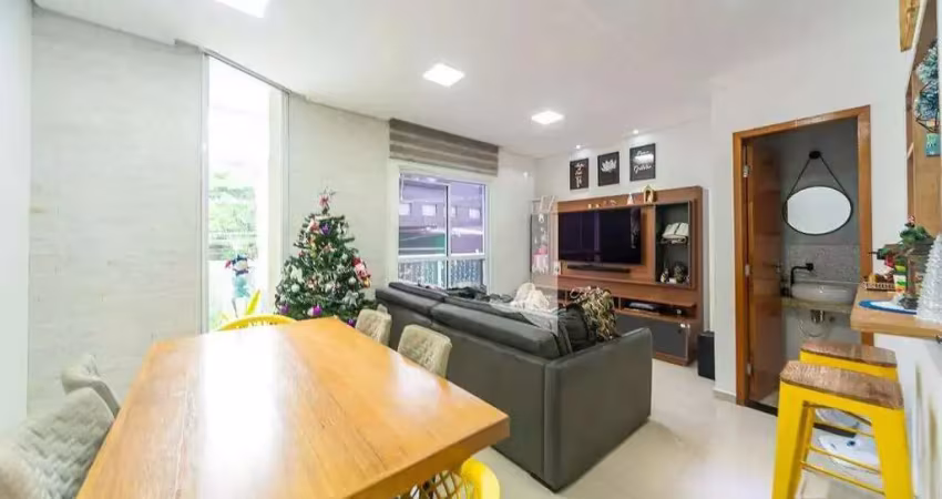 Sobrado com 3 dormitórios à venda, 80 m² por r$ 835.000,00 - vila gilda - santo andré/sp