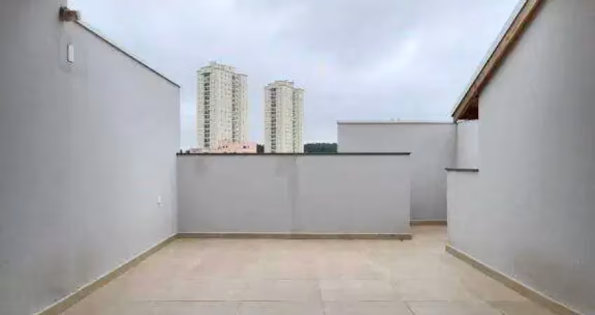 Cobertura com 3 dormitórios à venda, 149 m² por r$ 618.000,00 - vila curuçá - santo andré/sp