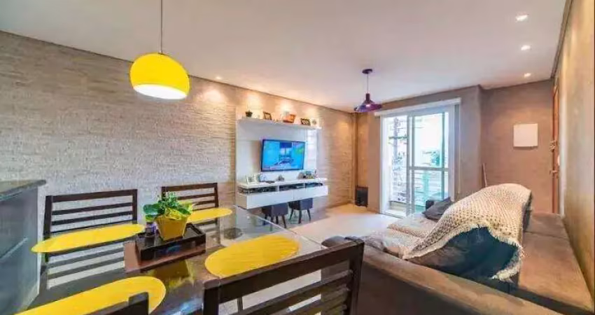 Cobertura com 3 dormitórios à venda, 132 m² por r$ 678.000,00 - vila valparaíso - santo andré/sp