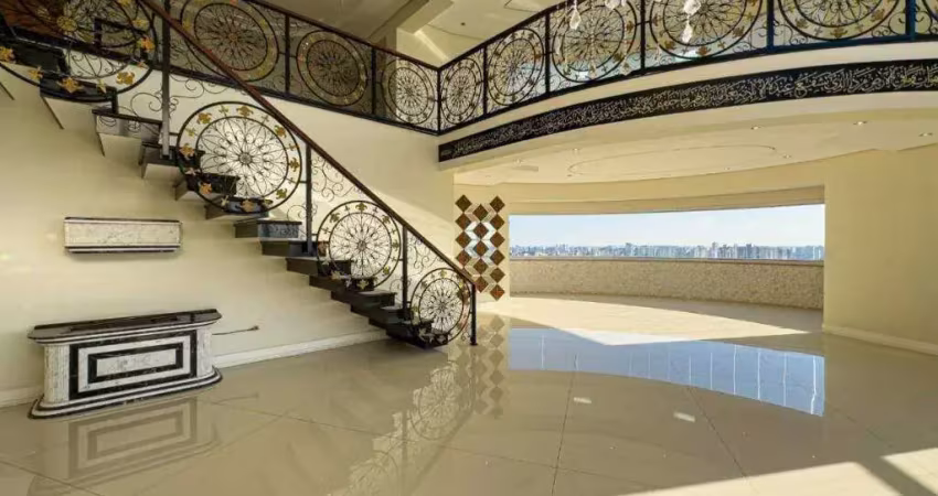 Apartamento duplex com 5 dormitórios à venda, 649 m² por r$ 4.000.000,00 - vila assunção - santo andré/sp