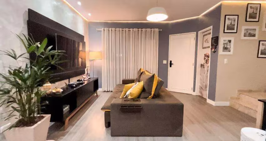 Sobrado à venda, 118 m² por r$ 920.000,00 - vila homero thon - santo andré/sp