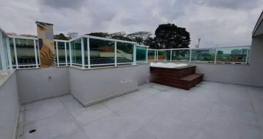 Cobertura com 4 dormitórios, 177 m² - venda por r$ 1.490.000,00 ou aluguel por r$ 10.360,00/mês - utinga - santo andré/sp