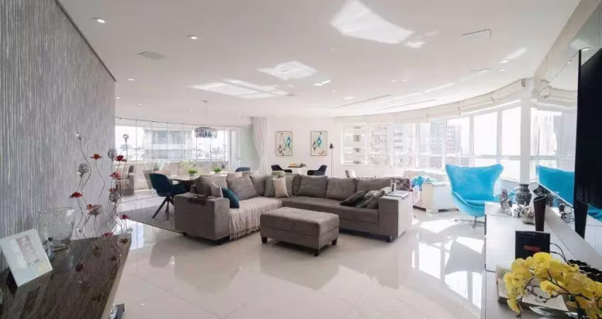 Apartamento com 3 dormitórios à venda, 232 m² por r$ 2.800.000,00 - vila assunção - santo andré/sp