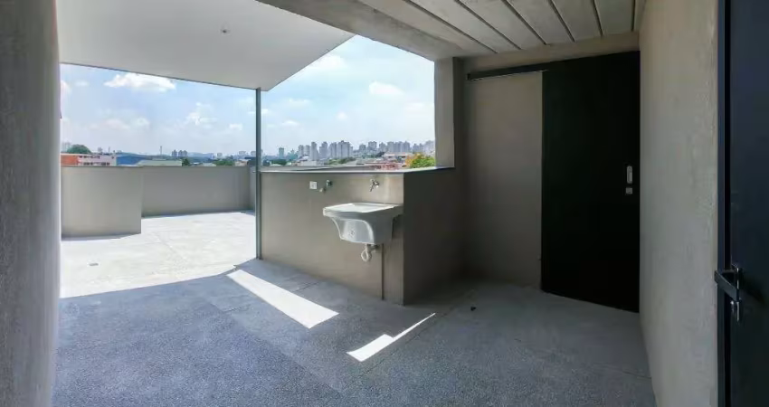 Cobertura com 2 dormitórios à venda, 76 m² por r$ 430.000,00 - jardim ocara - santo andré/sp