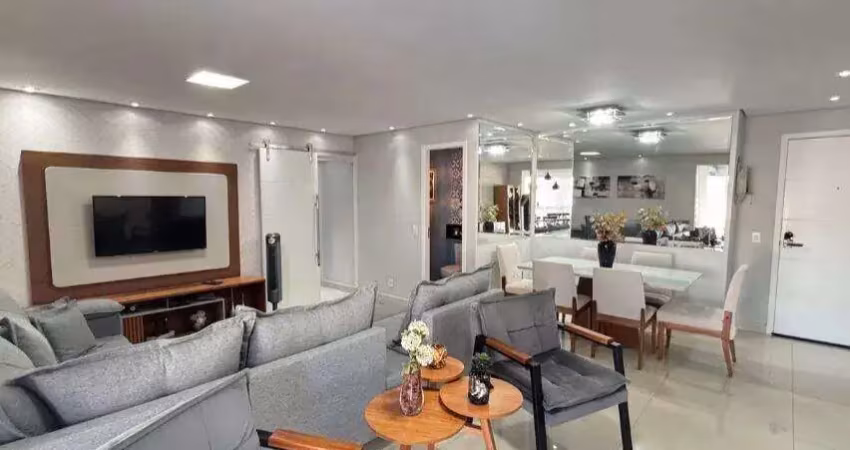 Apartamento com 3 dormitórios para alugar, 125 m² por r$ 12.632,00/mês - campestre - santo andré/sp