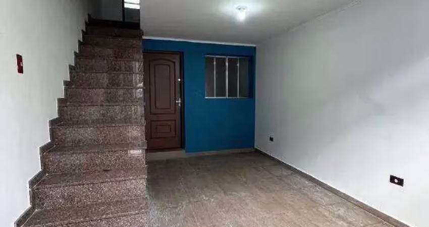 Sobrado com 3 dormitórios para alugar, 88 m² por r$ 2.500,00/mês - vila são pedro - santo andré/sp