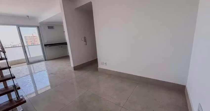 Cobertura com 2 dormitórios para alugar, 132 m² por r$ 6.549,84/mês - jardim - santo andré/sp