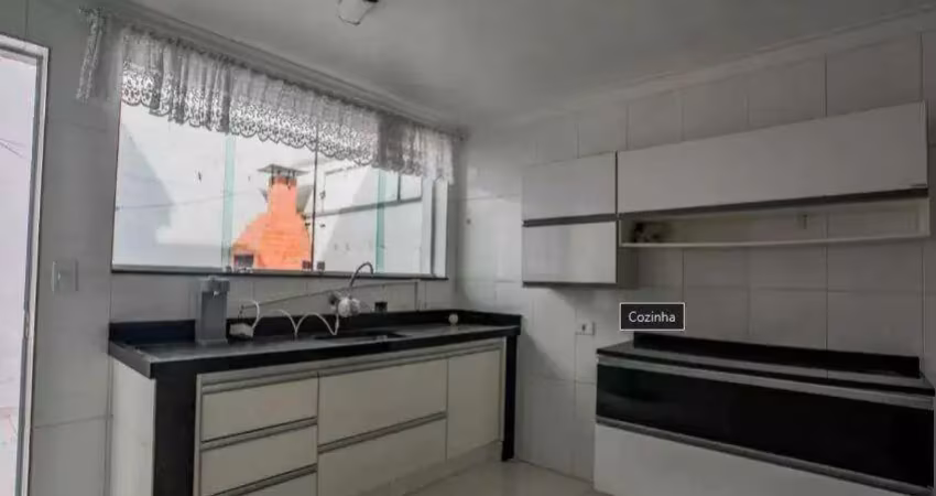 Casa com 3 dormitórios para alugar, 169 m² por r$ 3.883,00/mês - vila scarpelli - santo andré/sp