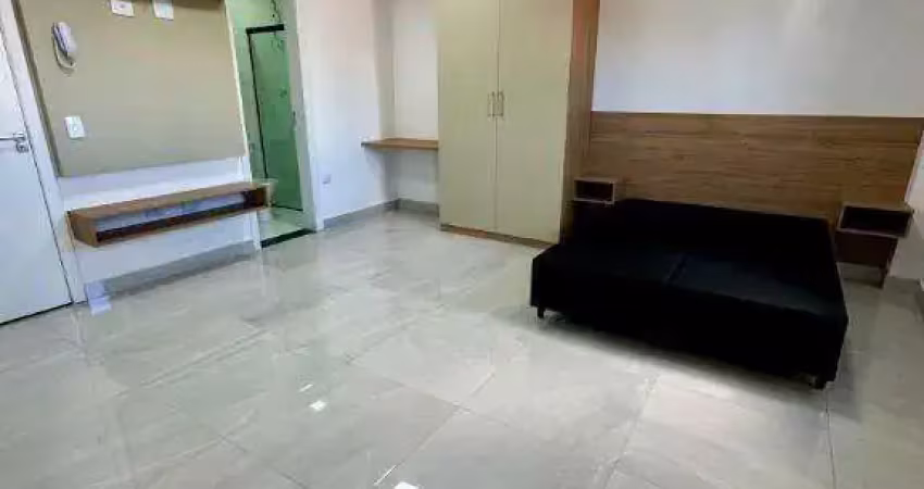 Studio com 1 dormitório para alugar, 20 m² por r$ 1.280,00/mês - condomínio maracanã - santo andré/sp