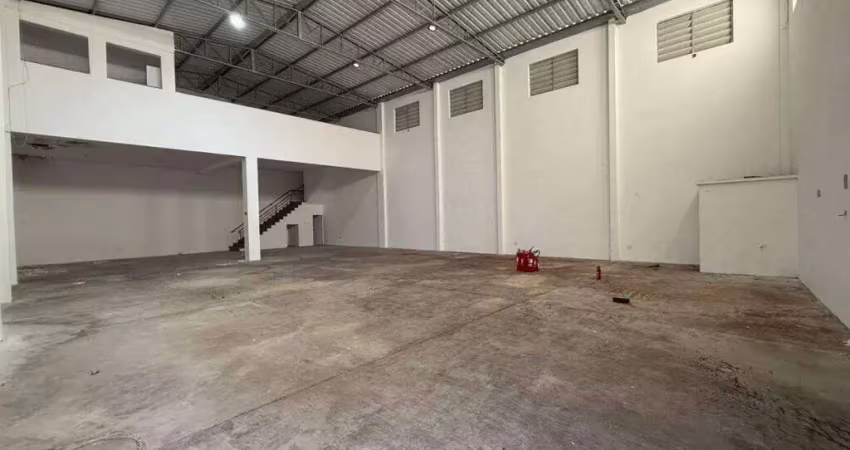 Galpão para alugar, 450 m² por r$ 16.000,00/mês - utinga - santo andré/sp