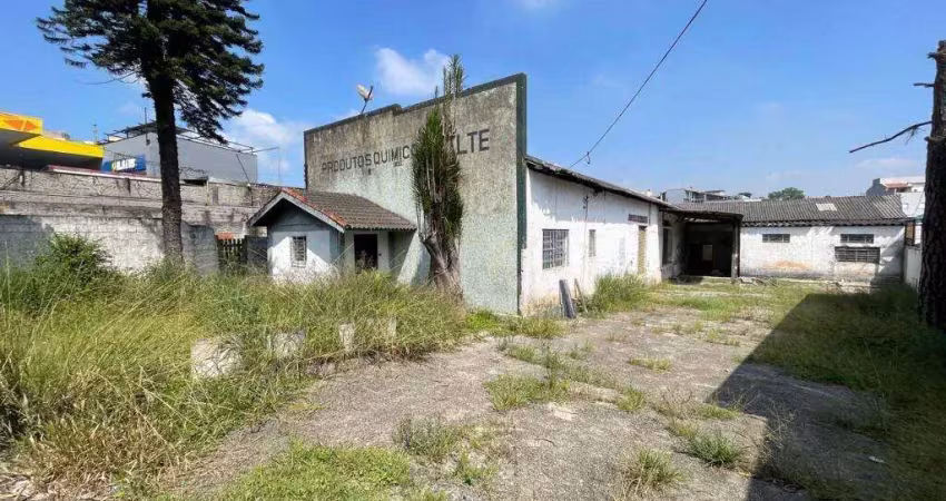 Galpão industrial para venda ou locação na vila luzita em santo andré