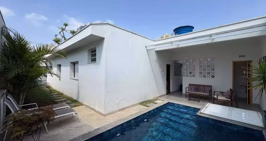 Casa térrea exclusiva à venda no bairro jardim – 177 m² | 3 dormitórios (1 suíte) | piscina | quintal amplo