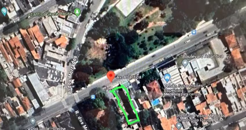 Terreno à venda na av. atlântica – 400 m² | projeto aprovado | excelente localização | oportunidade para construtores
