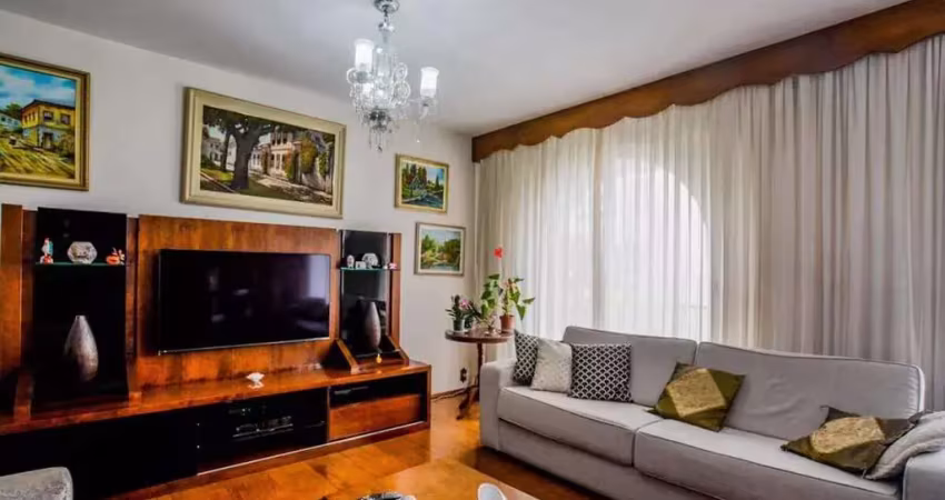 Apartamento clássico à venda na vila assunção – 190m² | 3 dormitórios (1 suíte com closet) | 2 vagas | mobiliado