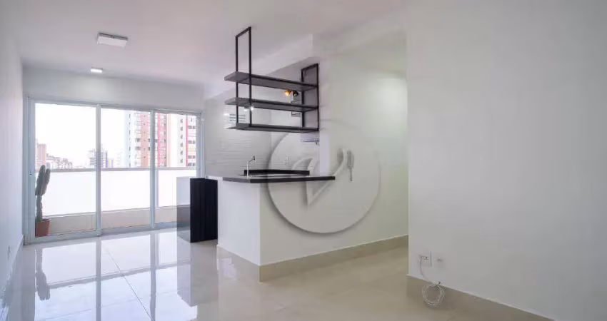 Apartamento com 2 dormitórios para alugar, 62 m² por r$ 5.700,00/mês - jardim - santo andré/sp