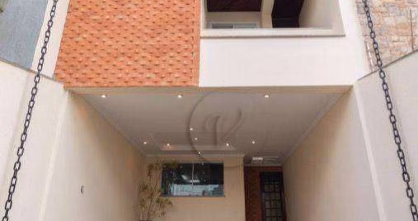 Sobrado com 3 dormitórios à venda, 246 m² por R$ 920.000,00 - Vila Pires - Santo André/SP