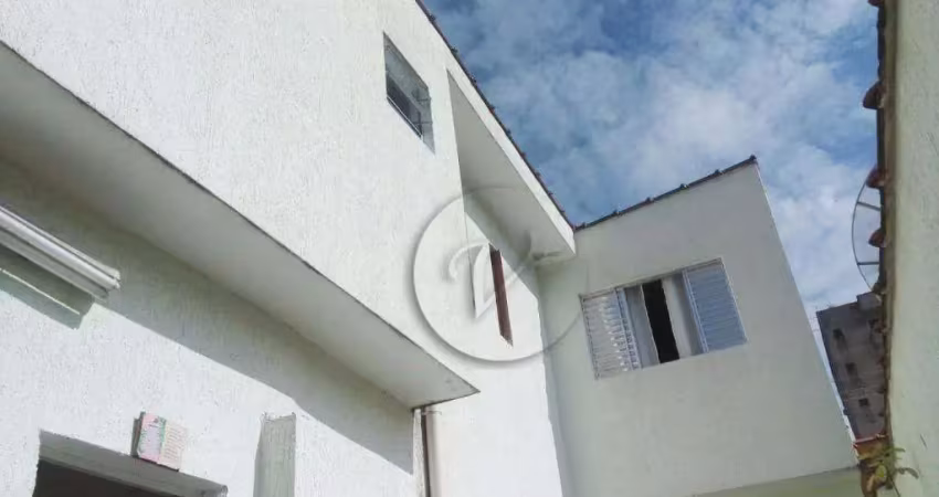 Sobrado com 3 dormitórios à venda, 206 m² por r$ 860.000,00 - jardim santo antônio - santo andré/sp