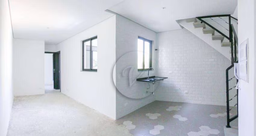 Cobertura com 2 dormitórios à venda, 76 m² por R$ 475.000,00 - Jardim Ocara - Santo André/SP