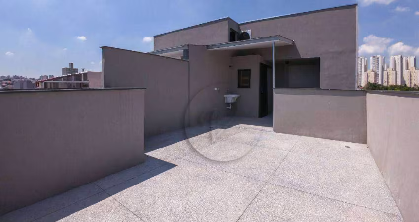 Cobertura com 2 dormitórios à venda, 76 m² por R$ 455.000,00 - Jardim Ocara - Santo André/SP