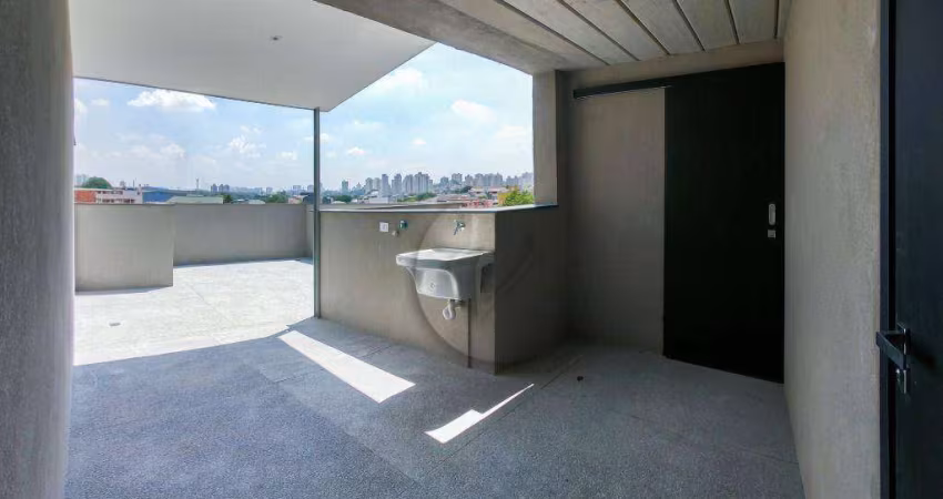 Cobertura com 2 dormitórios à venda, 76 m² por R$ 430.000,00 - Jardim Ocara - Santo André/SP