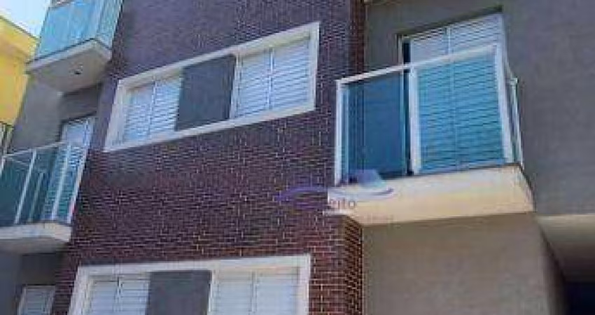 Apartamento com 1 dormitório para alugar, 37 m² por R$ 1.650,00/mês - Jardim Piqueroby - São Paulo/SP