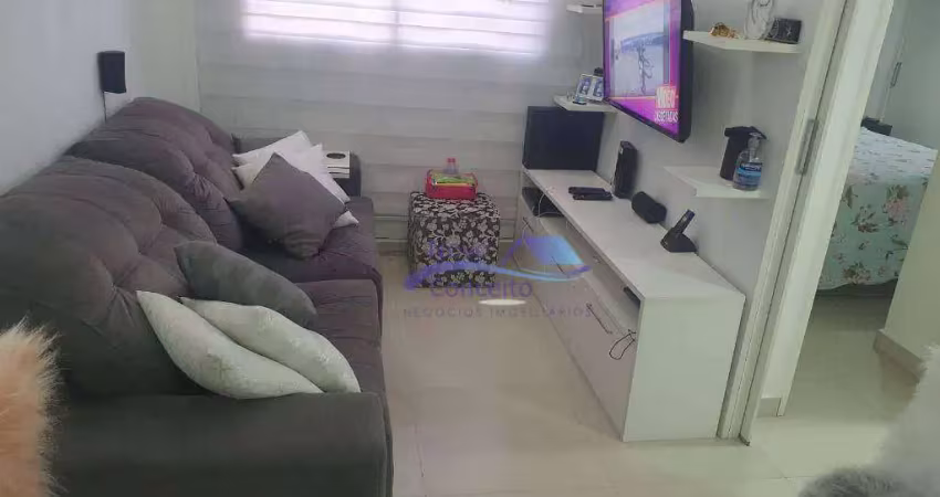 Apartamento com 2 dormitórios à venda, 44 m² por r$ 280.000 - jardim santa teresinha - são paulo/sp