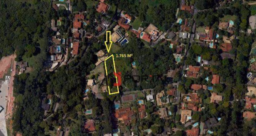 Terreno à venda, 1765 m² por R$ 590.000,00 - Granja Viana - Carapicuíba/SP