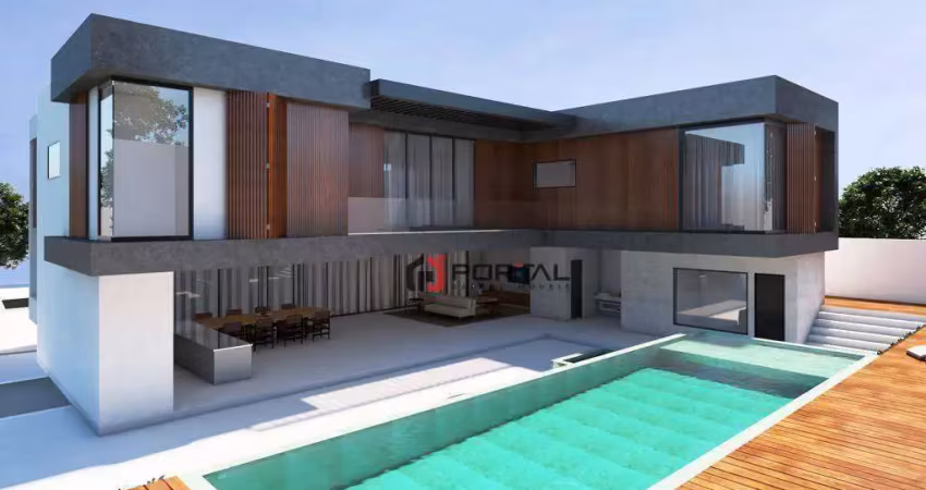 Casa com 5 dormitórios à venda, 1500 m² por r$ 45.000.000,00 - tamboré 03 - santana de parnaíba/sp