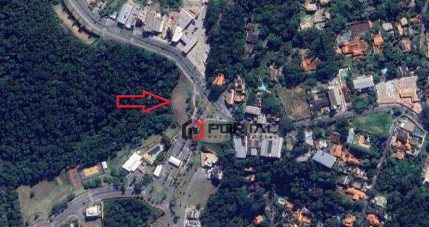 Terreno à venda, 856 m² por R$ 1.200.000,00 - Granja Viana - Carapicuíba/SP