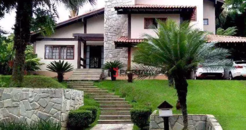 Casa com 4 dormitórios à venda, 392 m² por r$ 2.150.000,00 - granja viana - cotia/sp