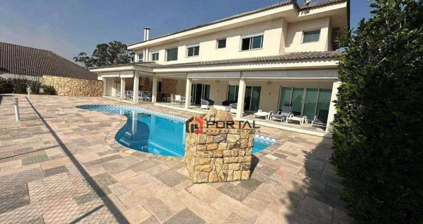 Casa com 5 dormitórios à venda por R$ 3.500.000,00 - Granja Viana - Cotia/SP