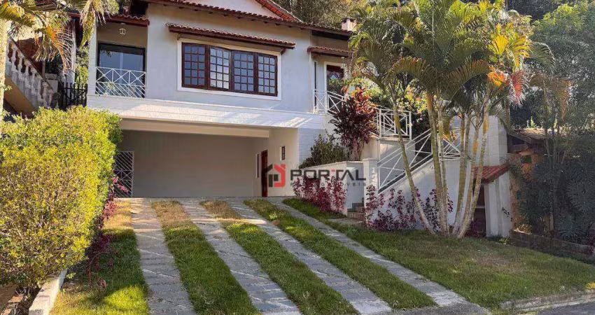 Casa com 5 dormitórios, 490 m² - venda por r$ 1.350.000,00 ou aluguel por r$ 7.900,00/mês - cotia - cotia/sp