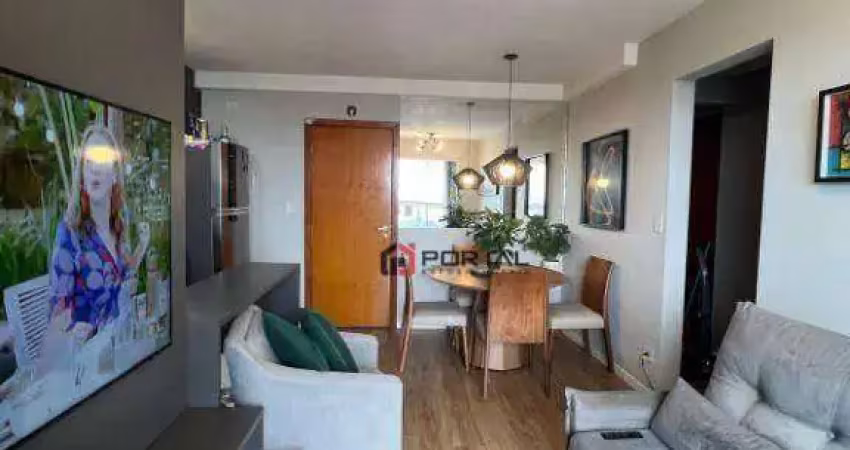 Apartamento com 3 dormitórios à venda, 60 m² por r$ 450.000,00 - granja viana - carapicuíba/sp