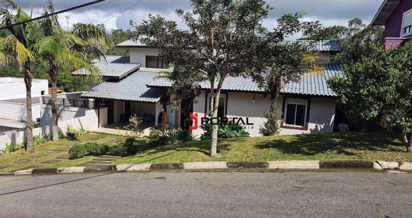 Casa com 4 dormitórios à venda, 335 m² por R$ 1.470.000,00 - Granja Viana - Embu das Artes/SP