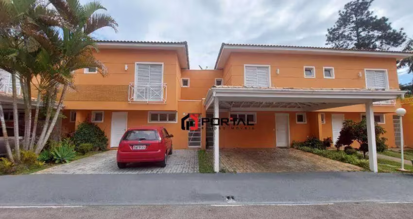 Casa com 3 dormitórios para alugar, 85 m² por r$ 5.295/mês - granja viana - cotia/sp